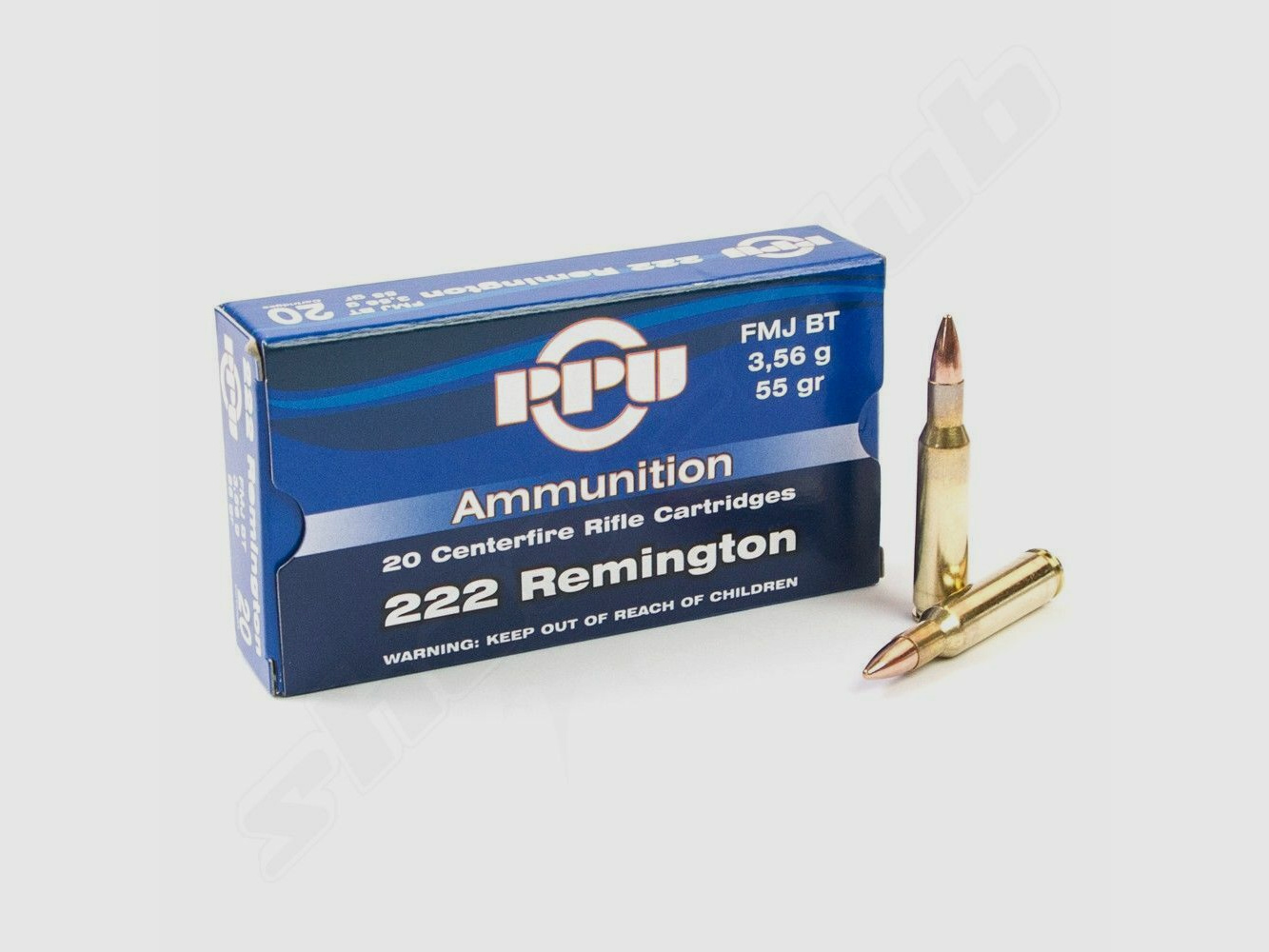 PPU - Prvi Partizan FMJ 3,56g/55gr