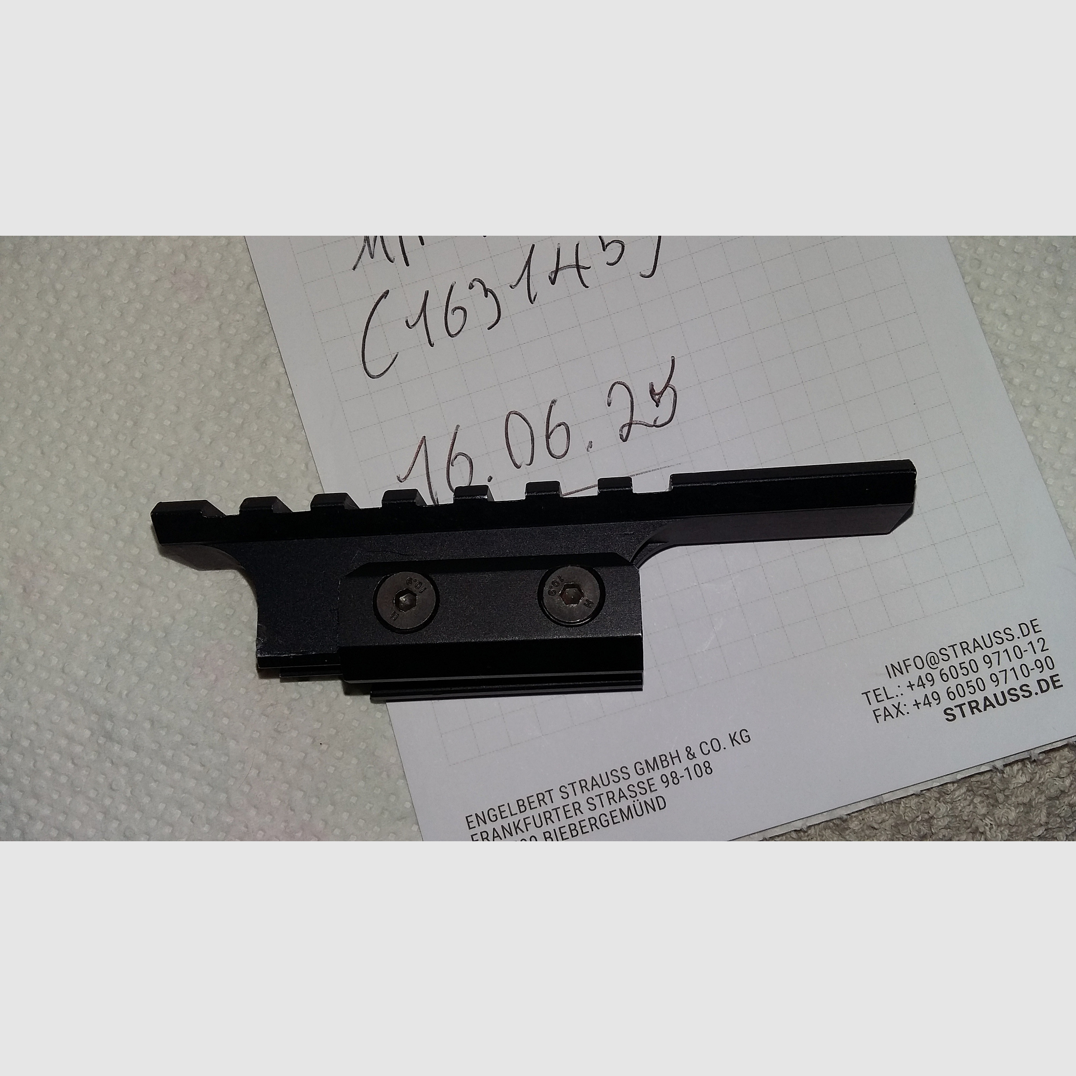 5KU Zenitco style AKS74U Kimmen Picatinnyrail Mount CNC Alu 
