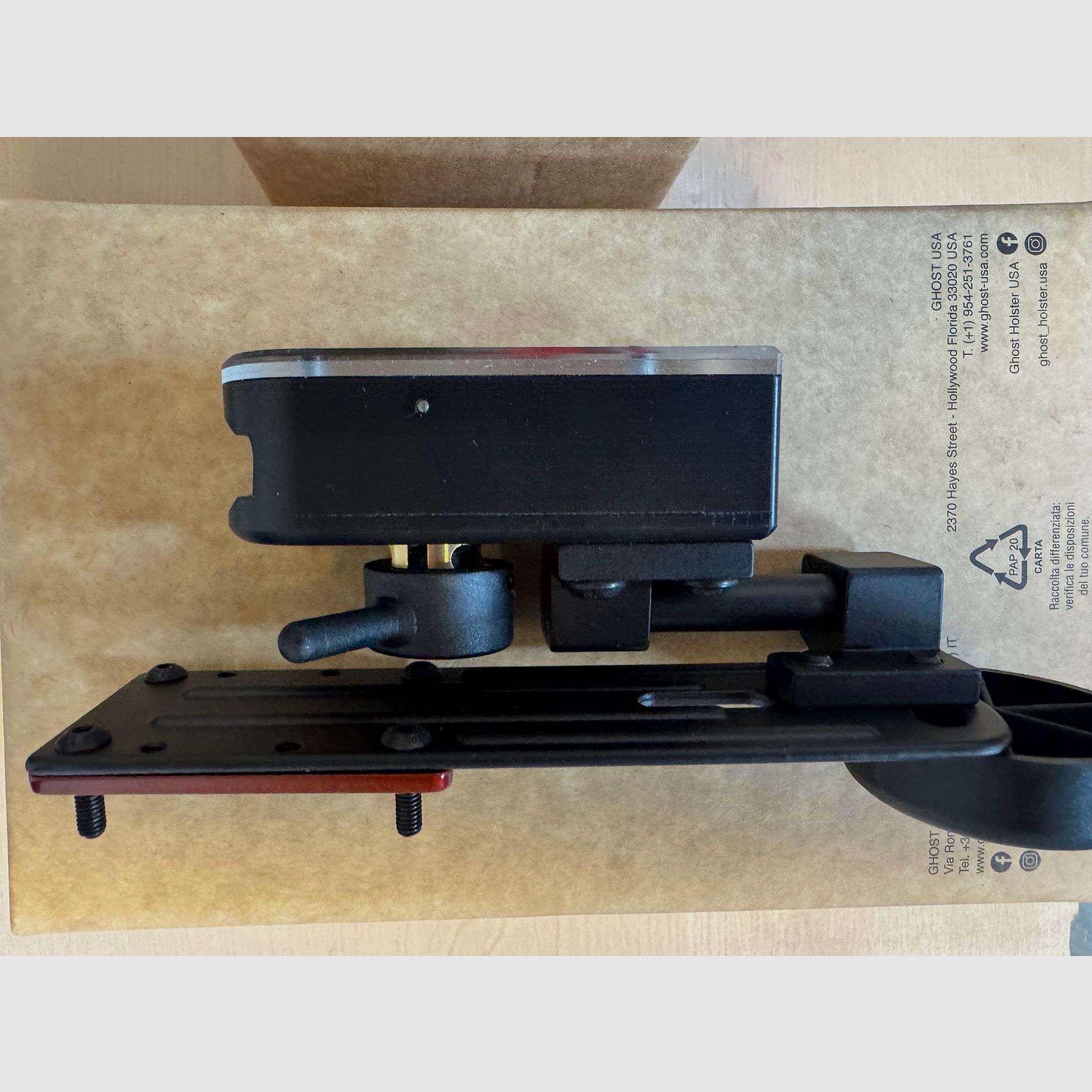 Ghost Ultimate Evo CZ Shadow2 Holster for the right hand