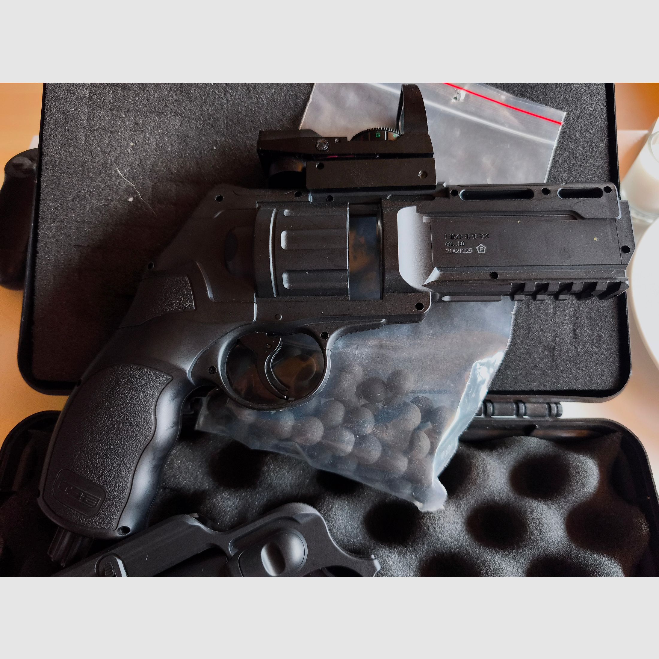 HDR 50 incl. accessories Cal.50 T4E RAM .50