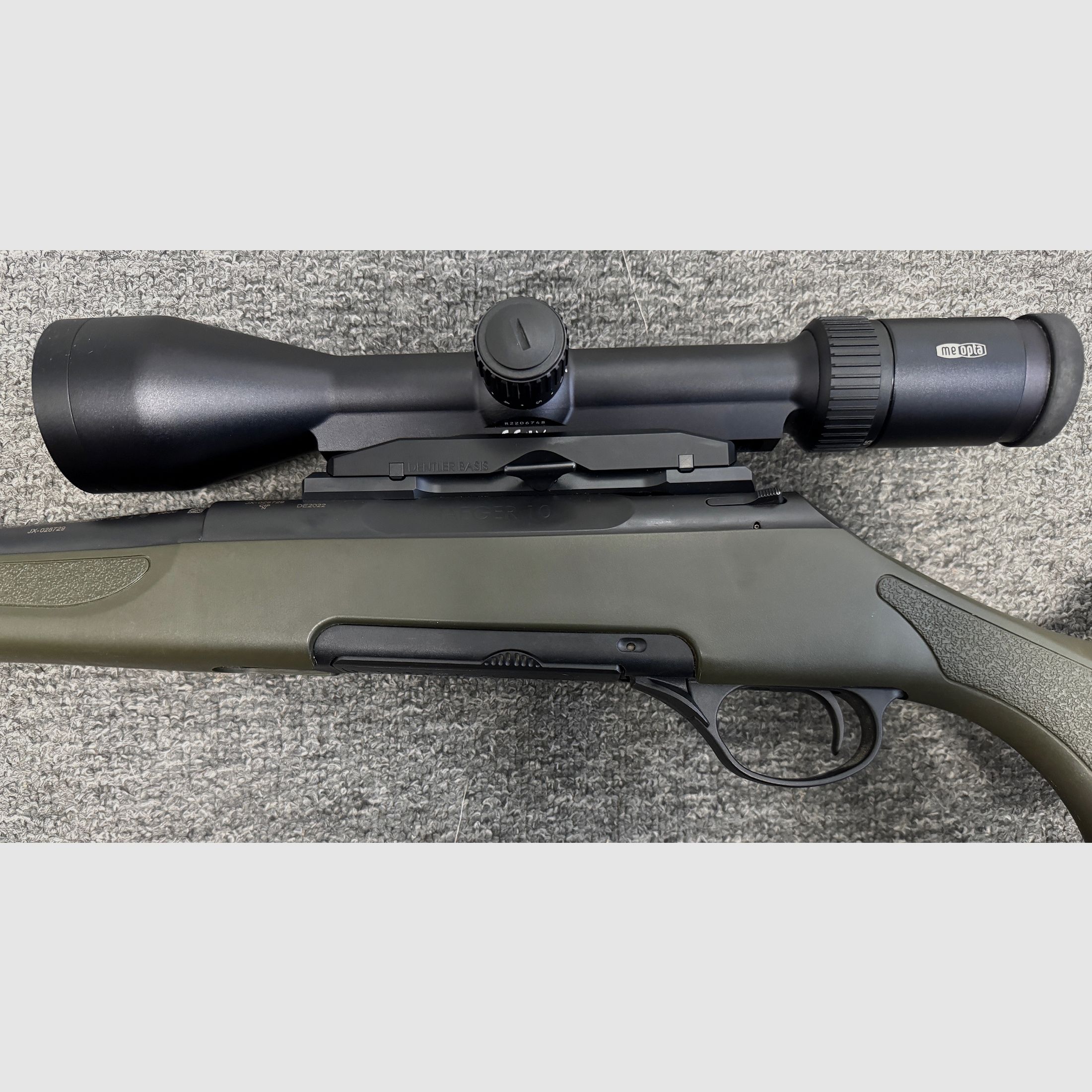 Haenel Jaeger 10  8x57IS + Meostar R2 2,5-15x56 & Fastfire 2 & HLX Schalldämpfer