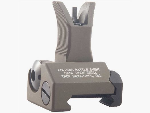 TROY INDUSTRIES 1.34″ FLIP-UP FRONT SIGHT ALUMINUM DARK EARTH