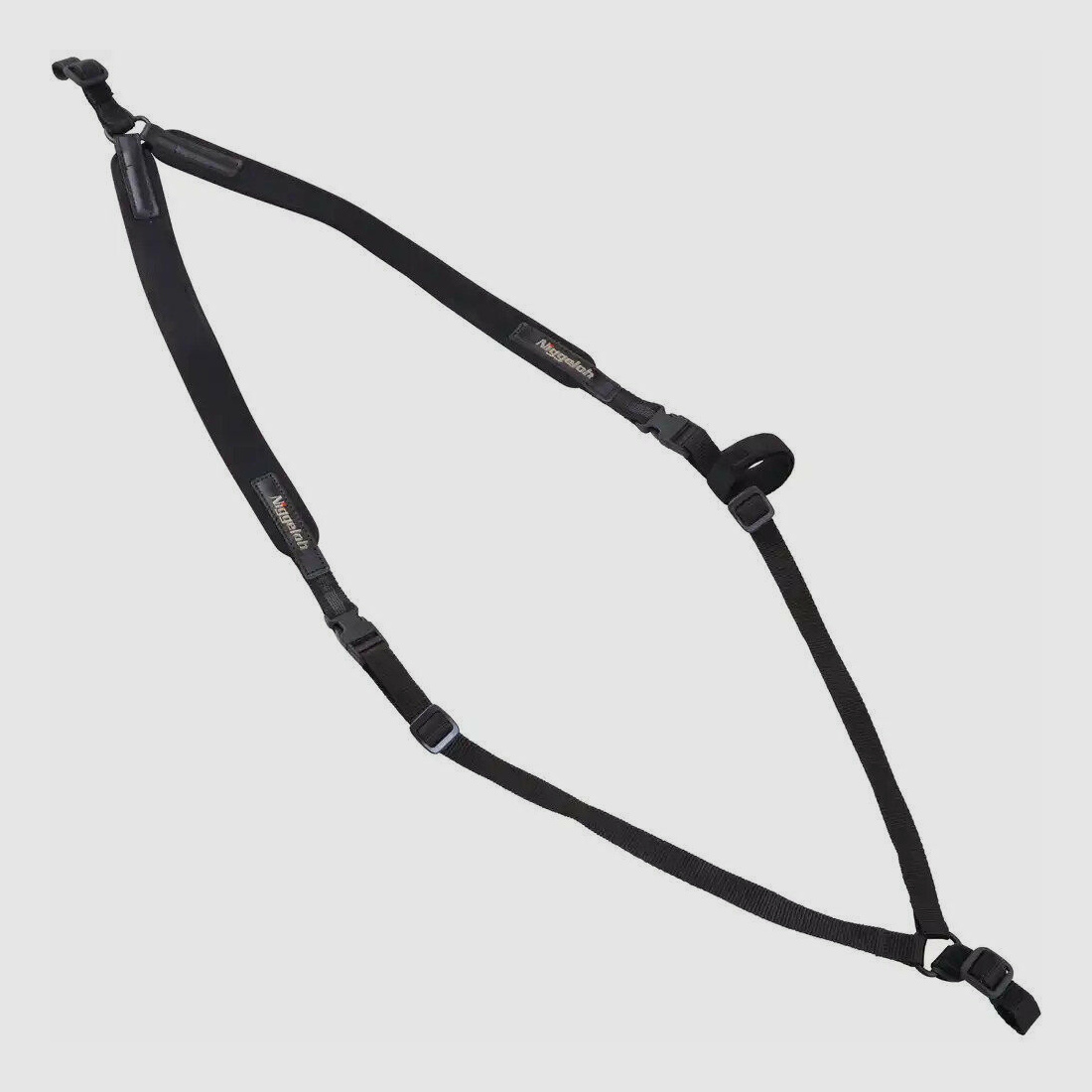 Niggeloh Cinghia per fucile Neoprene / Nero Cinghia per fucile