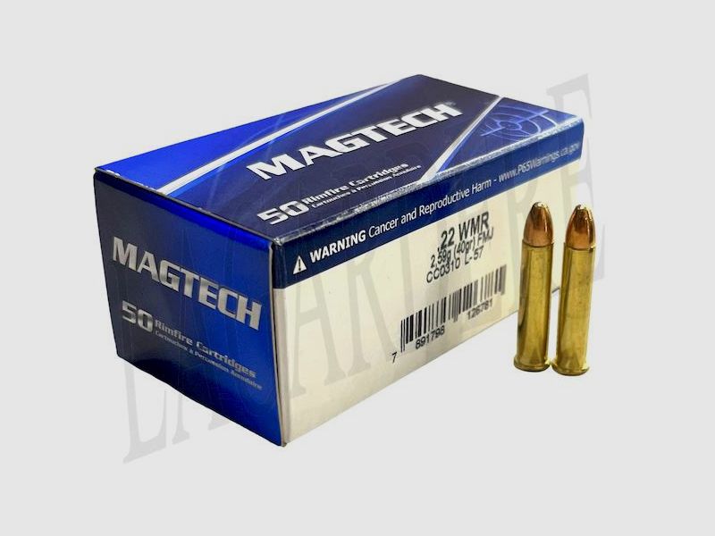 MAGTECH 22WMA 40 GRS FMJ (cartuccia con proiettile)