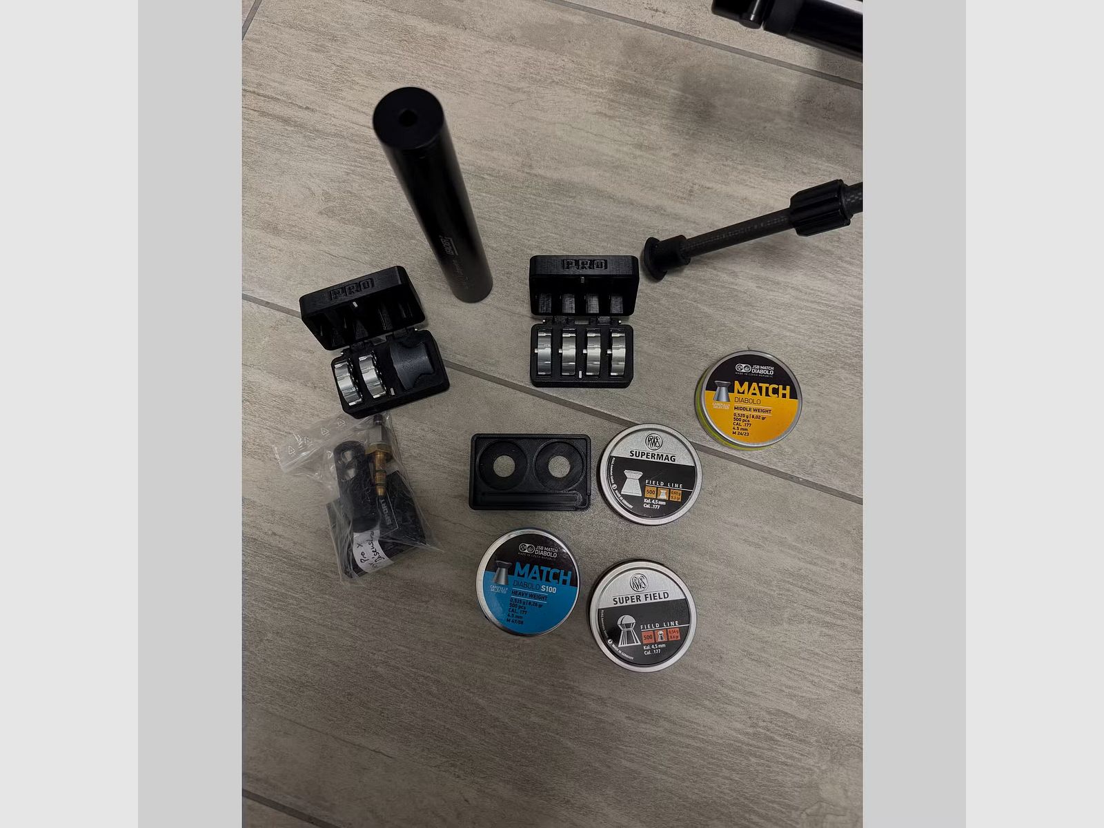 MEGA Christmas gift, the best air rifle in Germany: SEMI-AUTOMATIC!! Steyr Pro X 4.5 mm – complete set in excellent condition