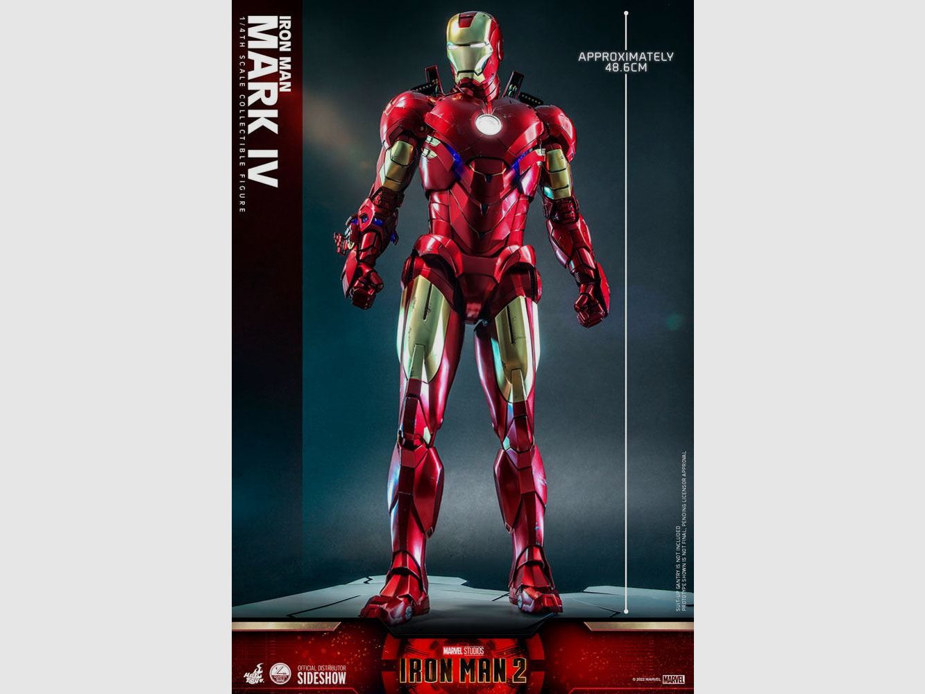 Iron Man 2 Actionfigur 1/4 Iron Man Mark IV 49 cm | 43153