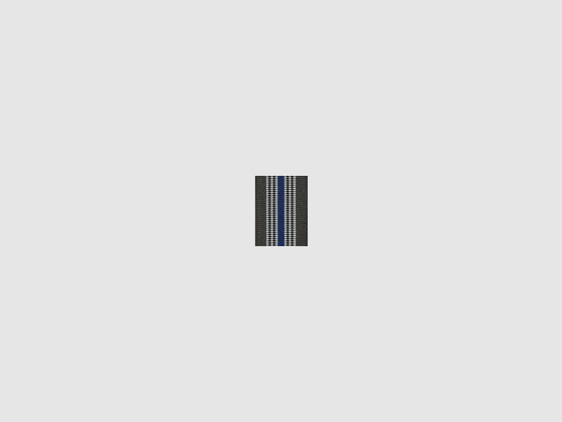 Luise Steiner strepen blauw / olijf