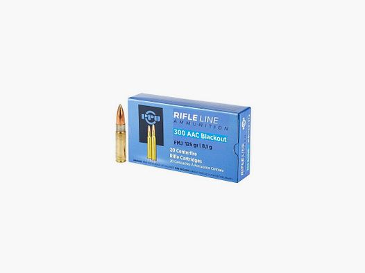 PRVI PARTIZAN - Cal. 300 AAC BLACKOUT FMJ- 125 gr .