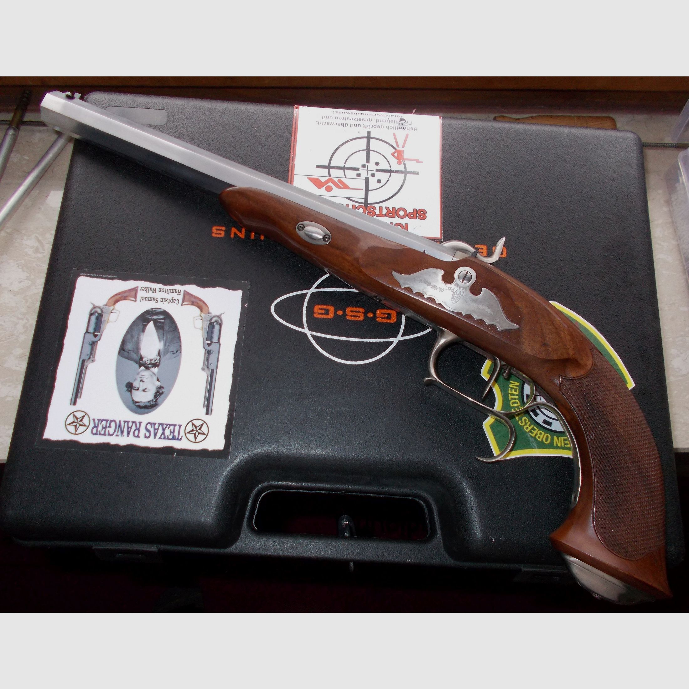 Davide Pedersoli Le Page Perkussion .44 incl Zubehör