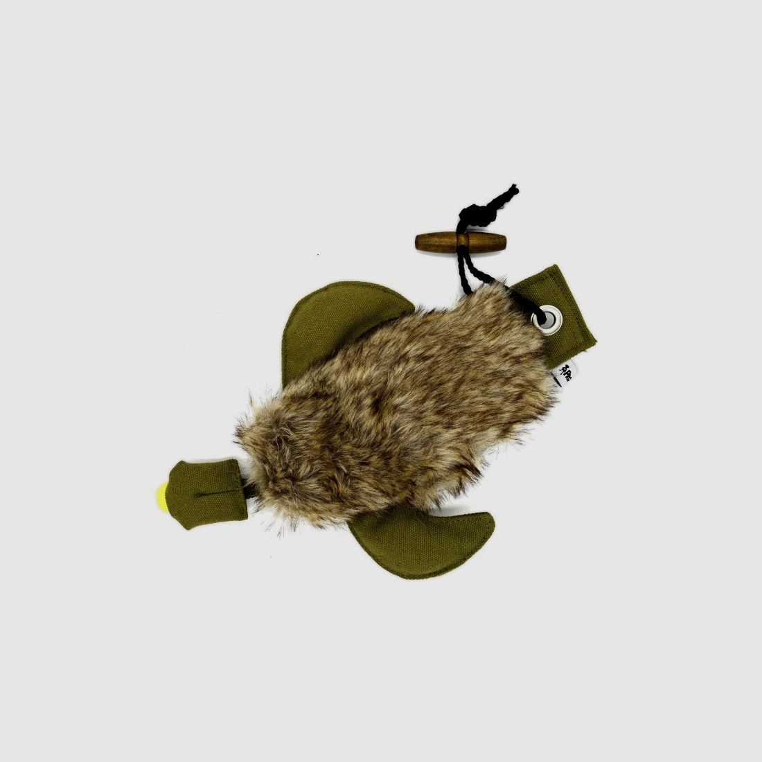Farm-Land Dummy pour Chiens Canard avec Fourrure 300g, image 2 sur 4