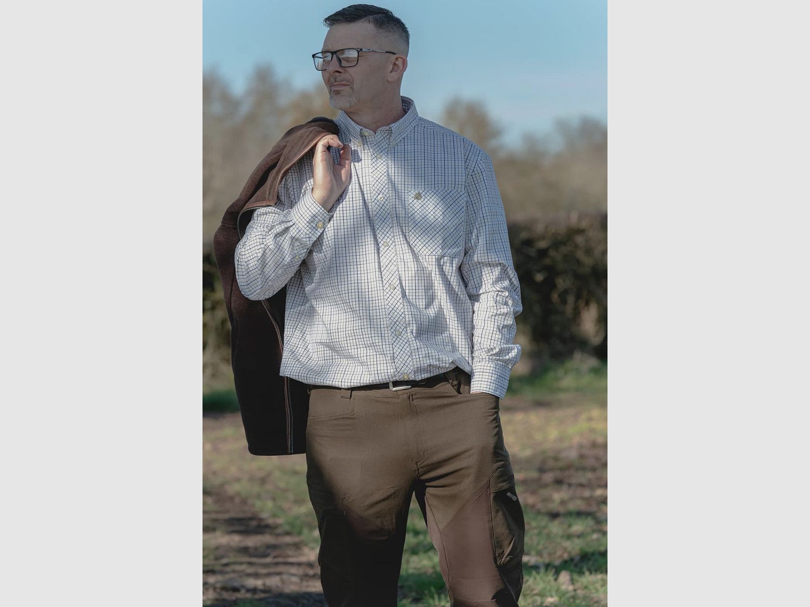 ShooterKing Buckley Camicia Bianco/Verde, immagine 4 di 5