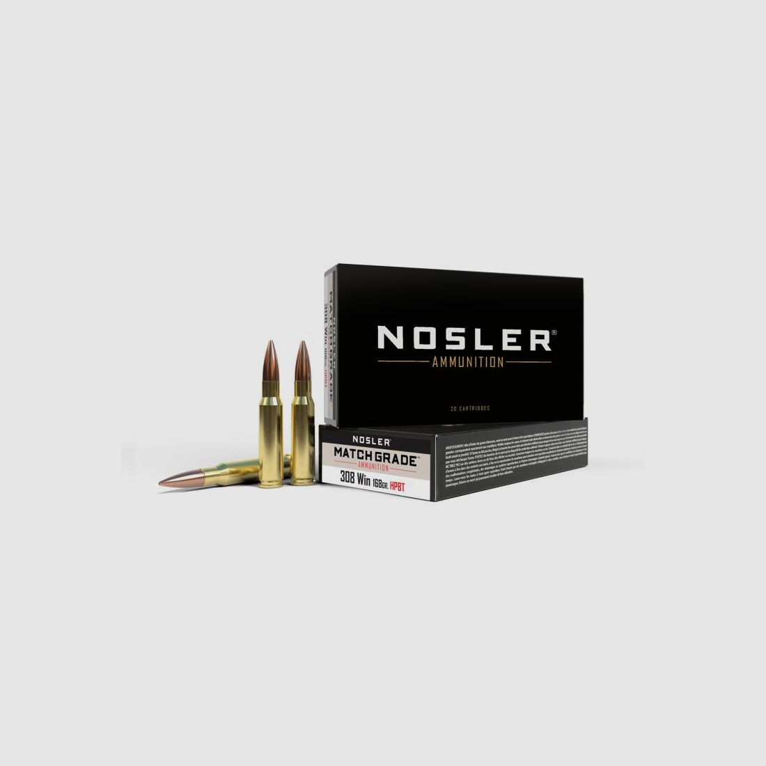 Nosler Matchgrade 168gr HPBT