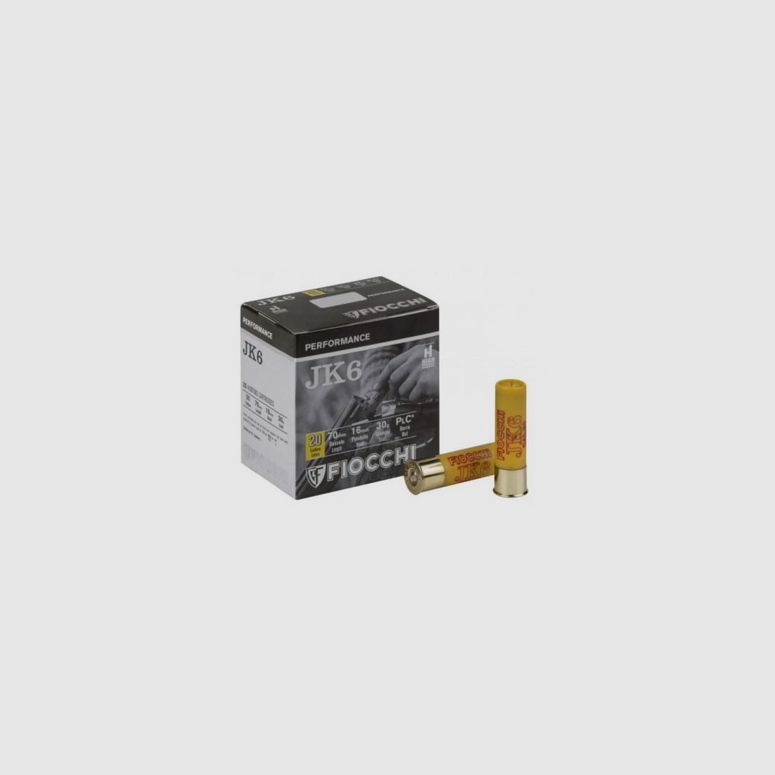 FIOCCHI Patronen JK6 Kal.20 gr.30 pb.7 spezielle Taube