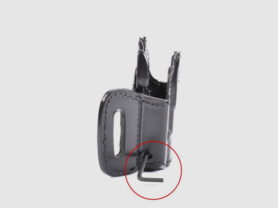 BIANCHI® 126GLS Leder Gürtelholster RDS 183* Glock 26/27/30/30S/33/39,H&K P2000SK/P30SK,S&amp;W M&amp;P Shield/Compact,Walther P99C DAO/QA/AS/PPS 9mm,.40-Beige-Rechts