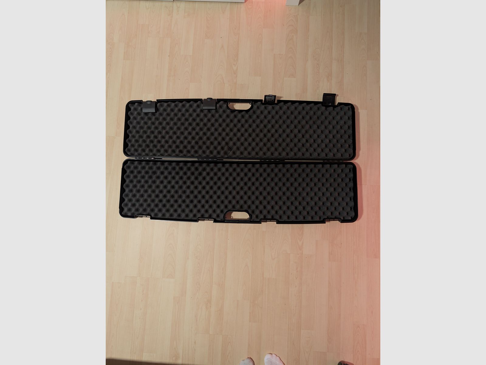 Gewehrkoffer Schmeisser 116 cm mit eingebautem Zahlenschloss