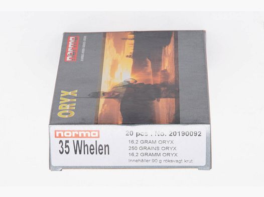 Büchsenpatronen Norma 35 Whelen Oryx