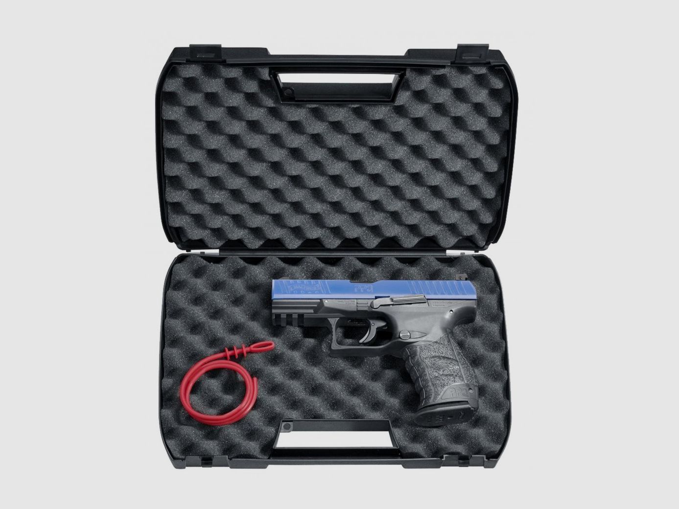 Pistolet CO2 Walther PPQ M2 T4E noir/bleu cal. 43, image 2 sur 4