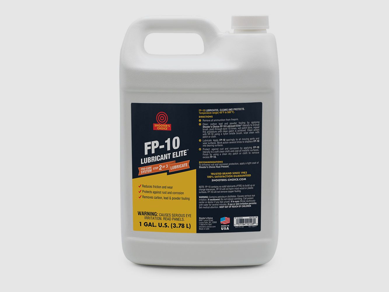 Shooter’s Choice Huile Lubrifiante Elite (1 gal / 3,78 l)