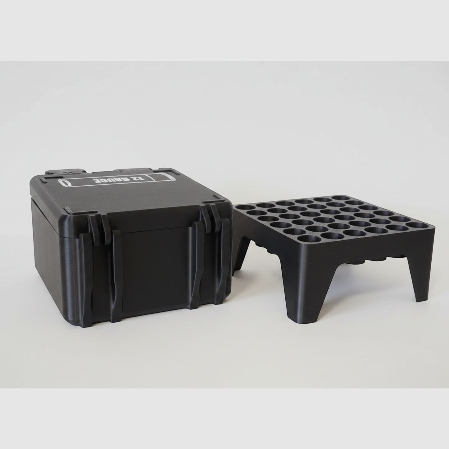 Filamelt Munitionsbox / 28 Gauge / 'Klapp- / Rastdeckel' / Patronenbox, Ammo Box