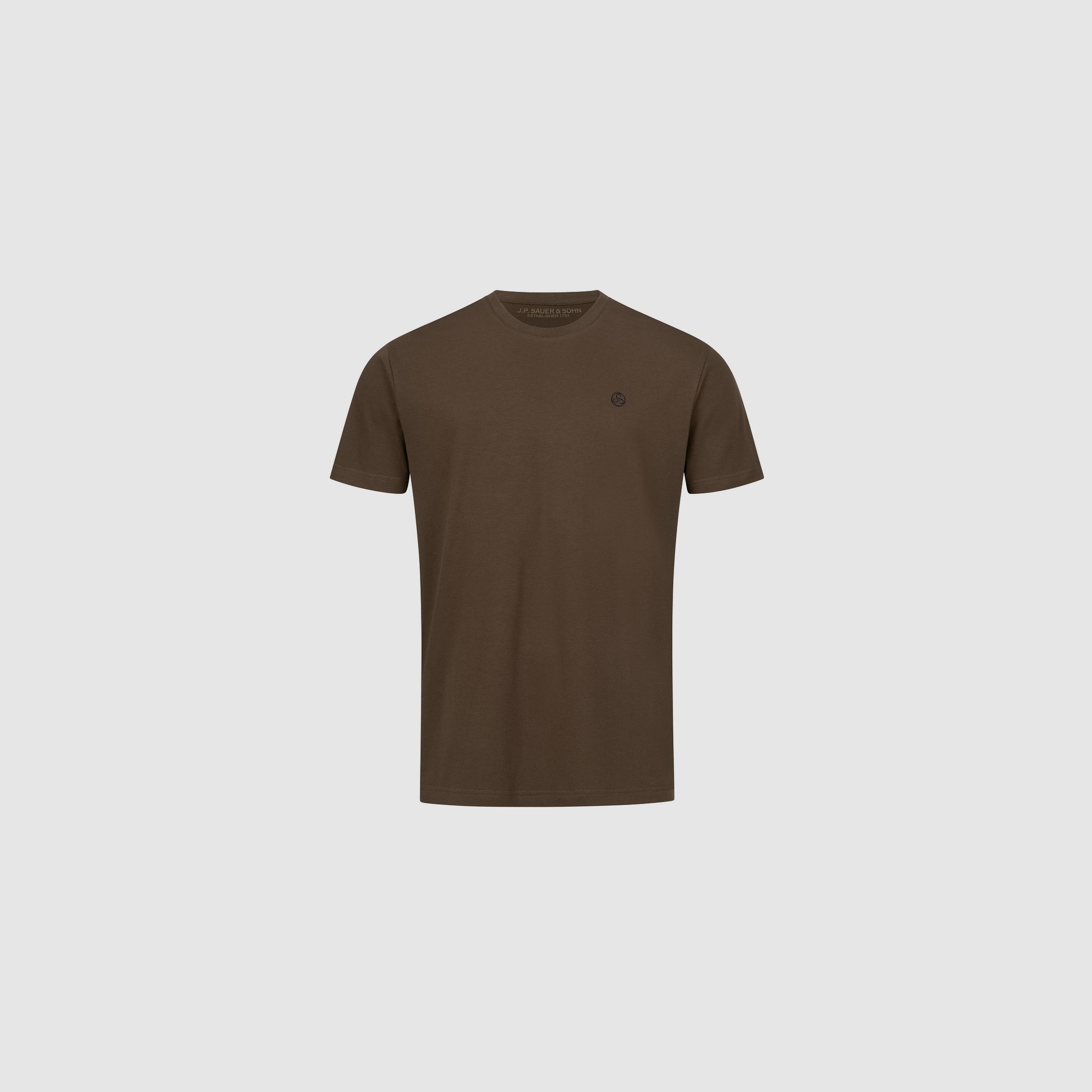 Sauer & Sohn Sauer T-shirt 23 cioccolato T-shirt per uomini
