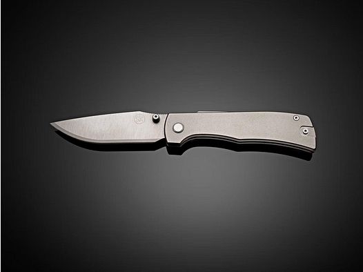 Cuchillo Sandrin Monza titanium, hoja de carambit de tungsteno con dureza 71 HRC