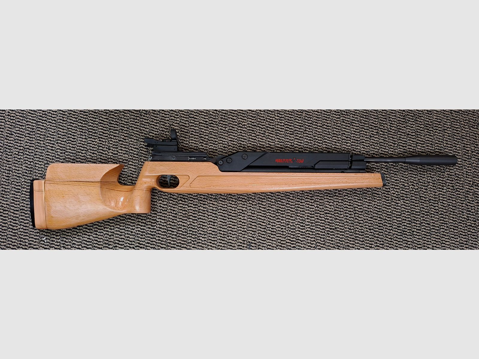 Hämmerli Luftgewehr vorkomprimierte Pressluft  450 gebraucht 