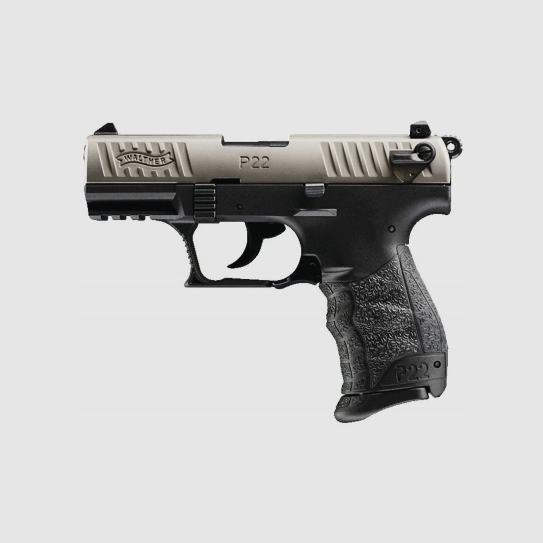 WALTHER P22Q STANDARD NICKELÉ CAL. .22 LR
