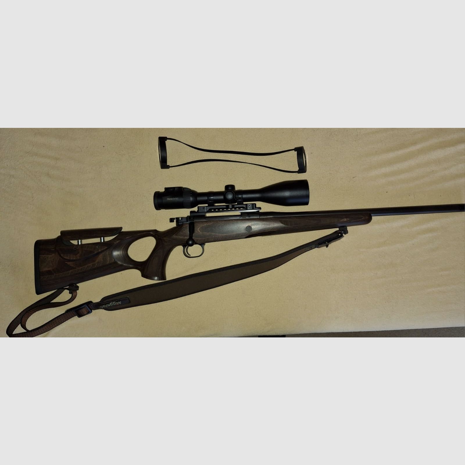 Mauser 12 Max, Big Max con ottica Swarovski Z6i 2nd Gen 2,5–15x56