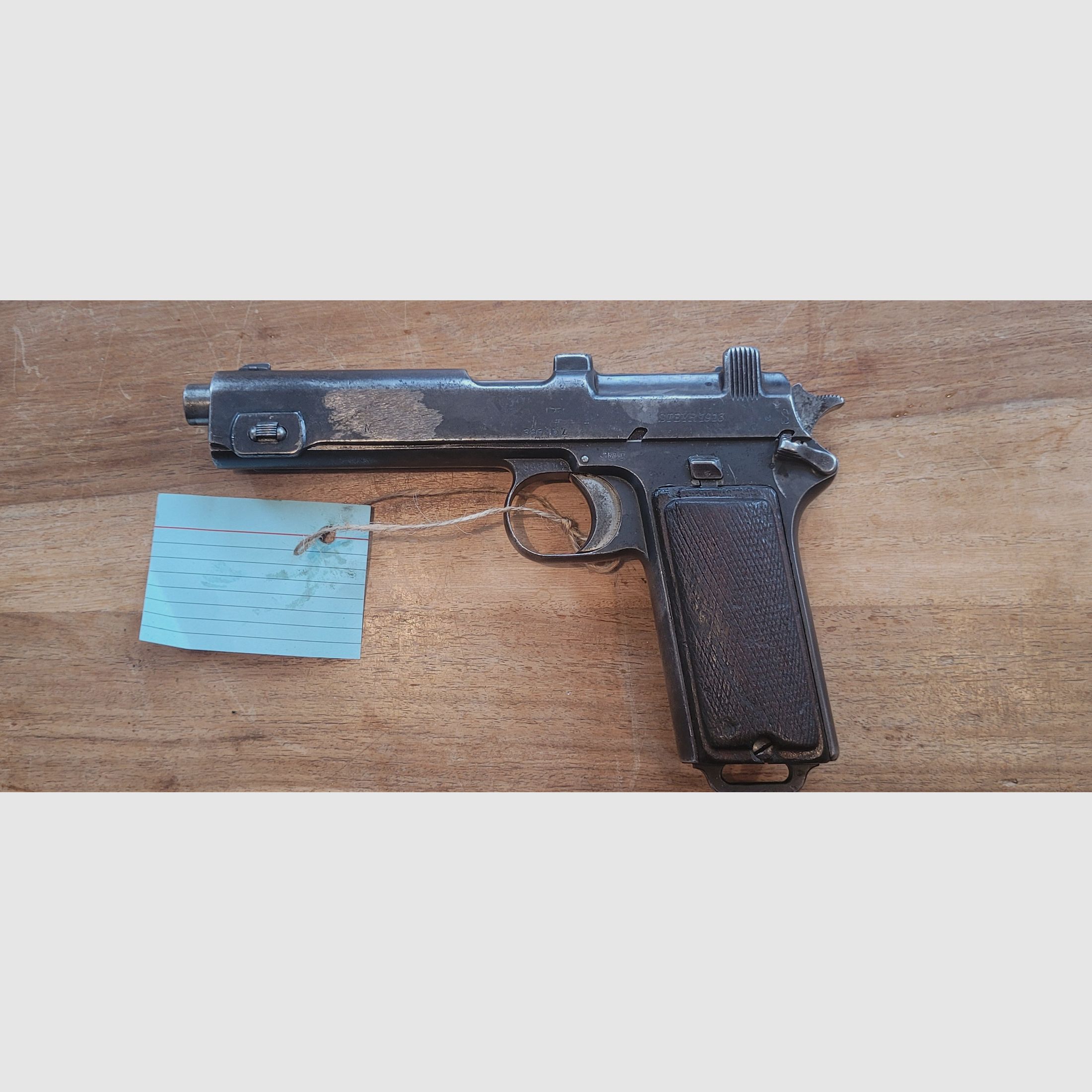 Steyr Mannlicher M1912 caliber 9mmSteyr, stripper clip (K014), afbeelding 1 van 13