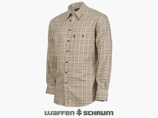 Böcker Hemd Modern Fit Easy Care Natur kariert