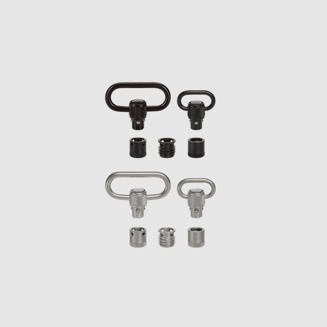 Halder Push & Go sling mount + socket for wooden stock