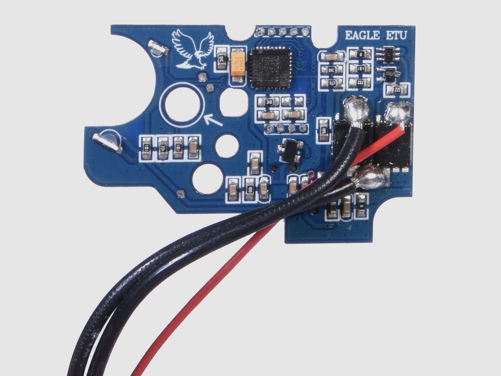 Airsoft ETU/EFCS "EAGLE control Unit" met Speedtrigger, Semi-versie, voor S-AEG (DeltaArmory)