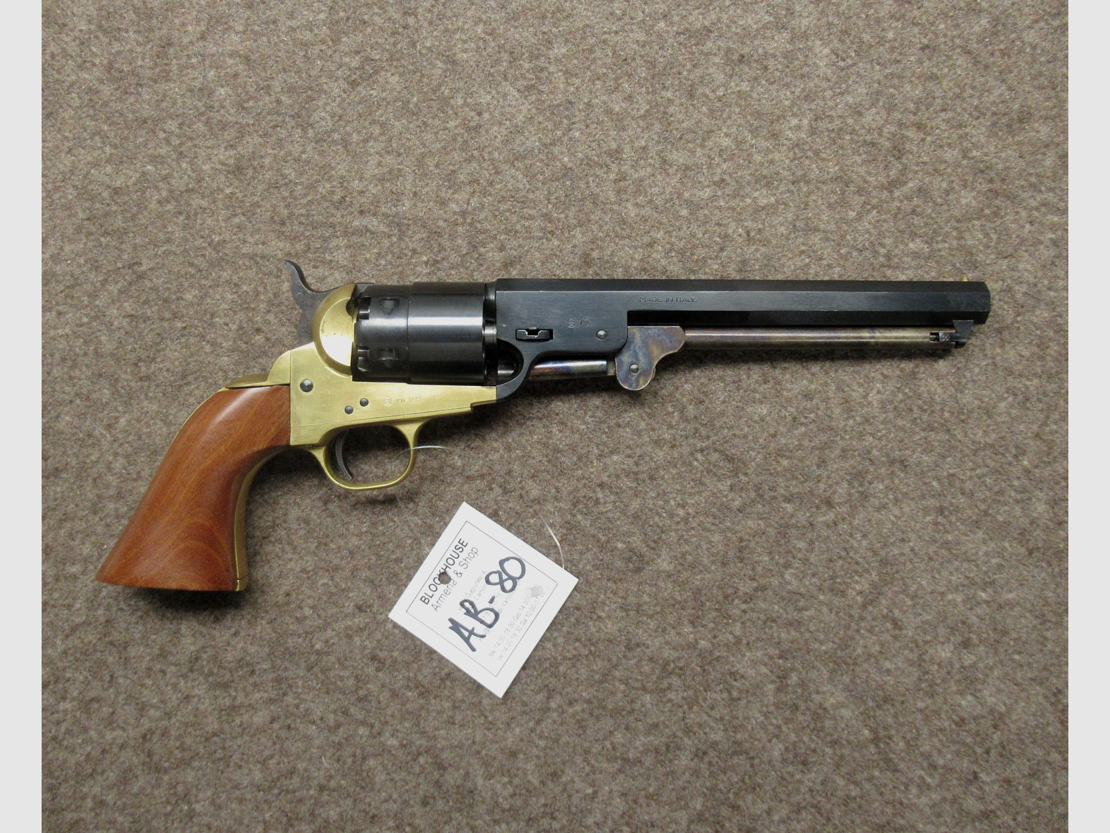 AB-80 Revolver PIETTA mod. Colt 1851 Navy Kal. .44PN, Bild 1 von 2