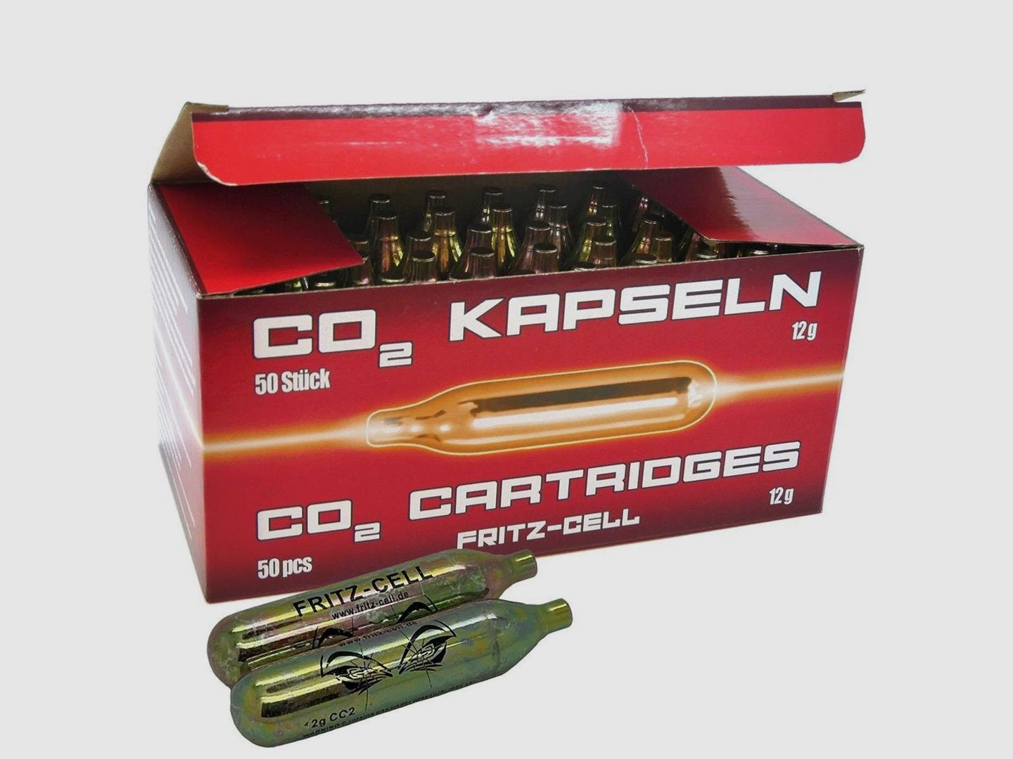 Co² 12g kapsułka | FRITZ-CELL | HDR50 | HDP50 | HDR68 | HDB68 | HDS68 | HDX68 | SIX-NEEDLER | DARTIE | Alfa 1.50 | do broni Co²
