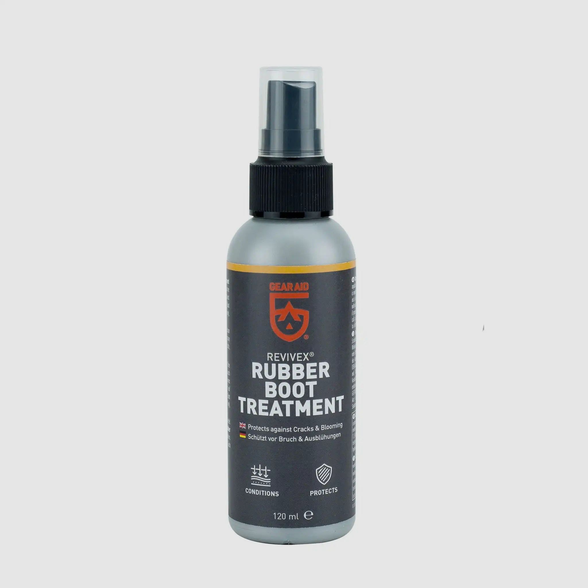 Gear Aid Revivex Entretien des Bottes en Caoutchouc 120 ml Spray Pompe