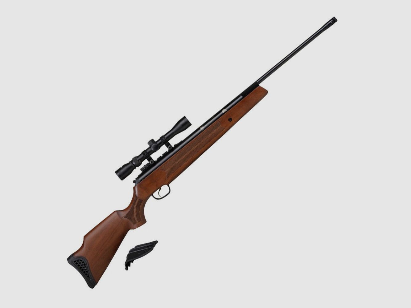 Mercury 135 SP Luftgewehr Set 4,5mm Diabolos Holzschaft