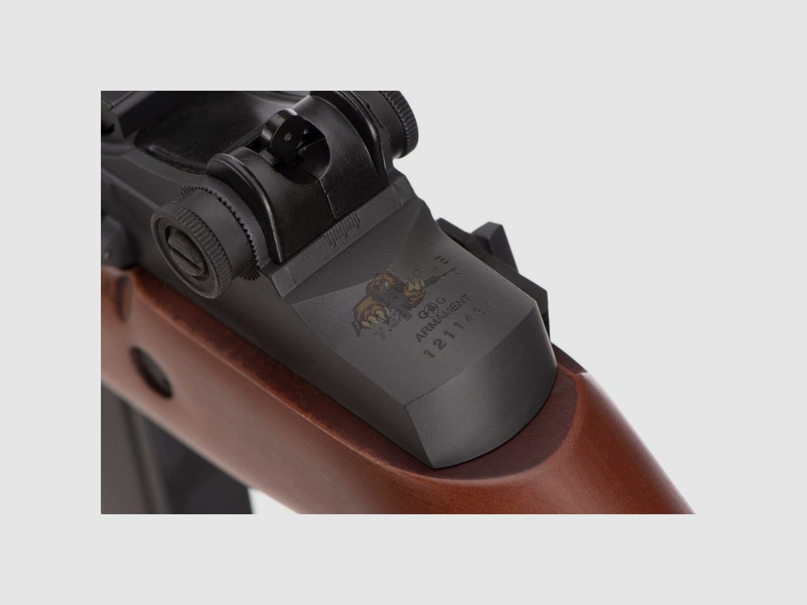 G&G GR14 Veteran Culata de Nogal con ETU/Mosfet Airsoft S-AEG libre a partir de 18