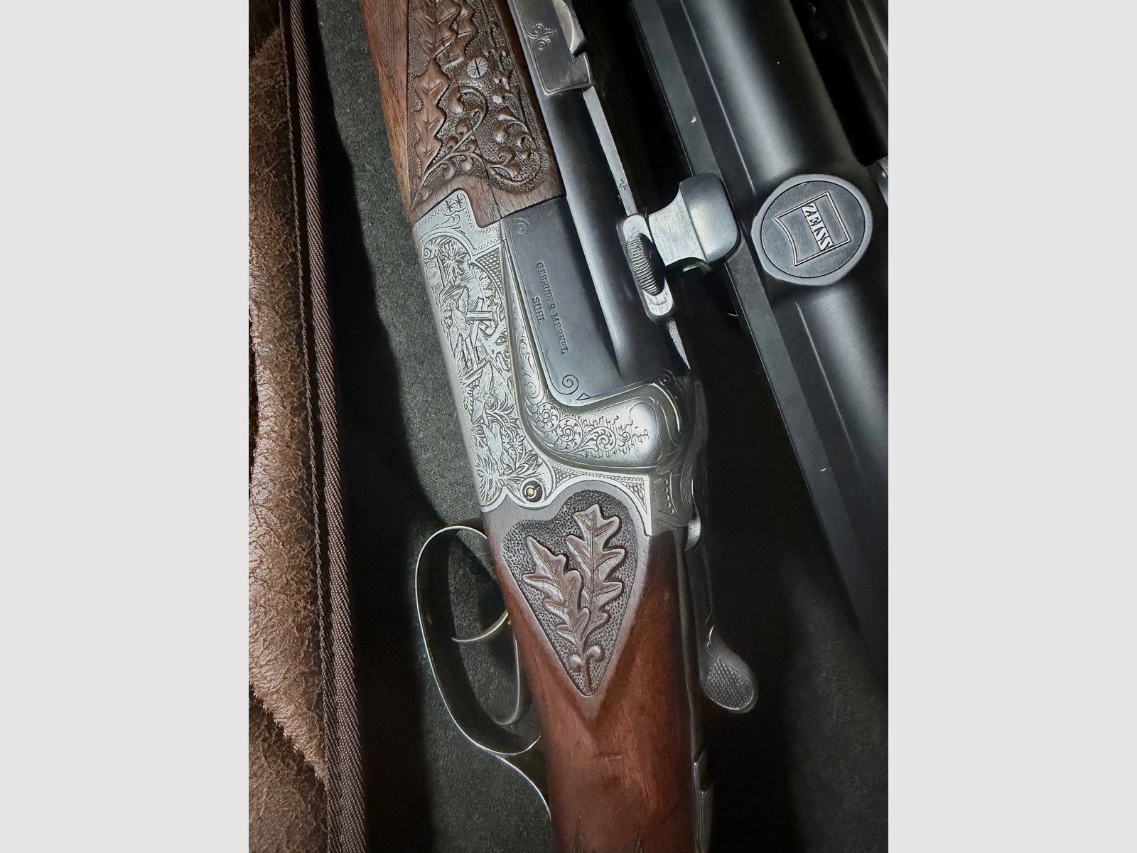 Merkel 201E Bockbüchsflinte – 7×65R / 12/70 + verwisselbare loopbundel 12/70 inclusief Zeiss Diavari