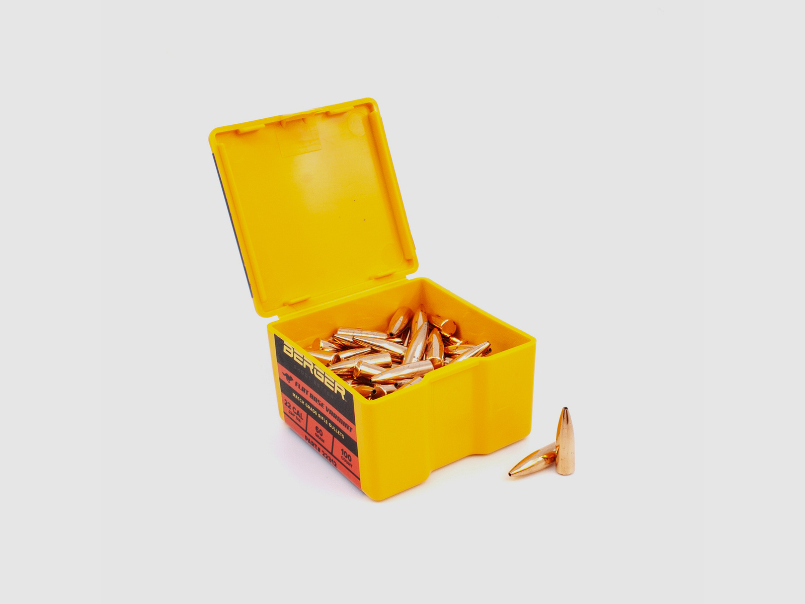 Proiettile Berger .22 FB Varmint 60GR 100 Pezzi