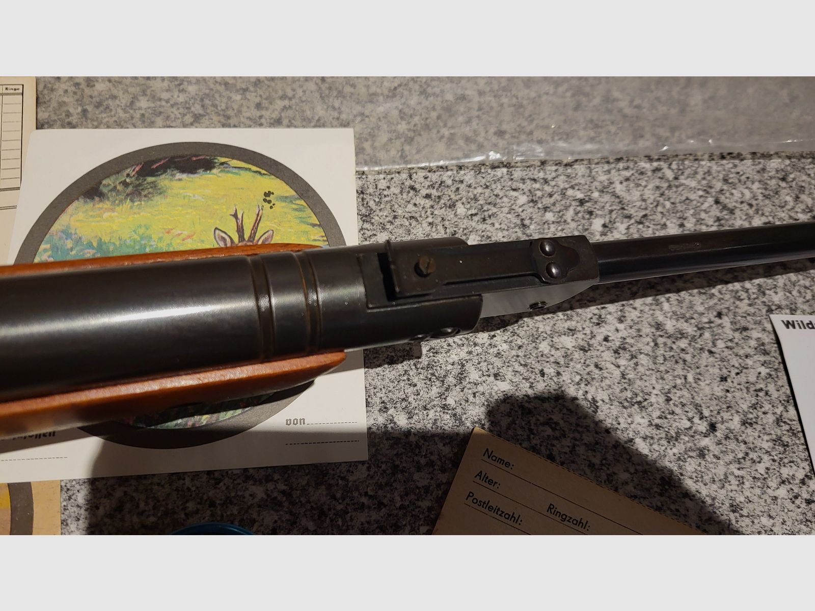 Luftgewehr Haenel Knicker Modell 300