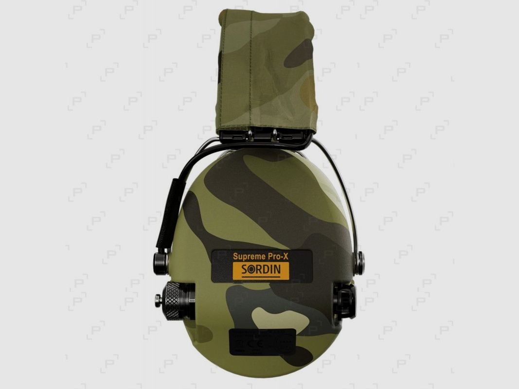 Elektronischer Schutzhelm SORDIN SUPRÈME PRO-X LED CAMO mit Gelpolstern, Bild 4 von 5
