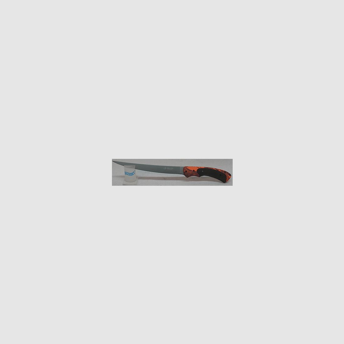 Filetiermesser roter Griff - 17,5cm Klinge
