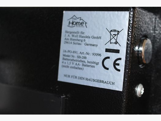 Möbeltresor bzw. Munition Safe mit dem Elektronikschloss