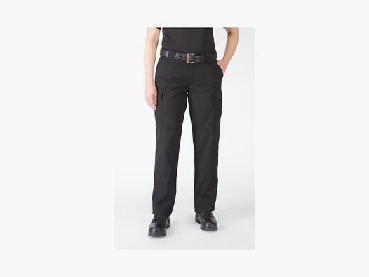 5.11 Pantalones TDU de Ripstop para mujer negro regular 2