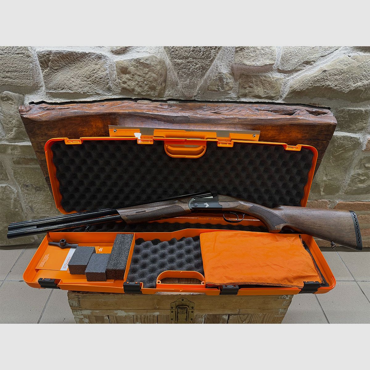 GEBRAUCHT – ÜBER-UNTER GEWEHR – FRANCHI MOD. FEELING BECCACCIA Kal. 12, Bild 7 von 7