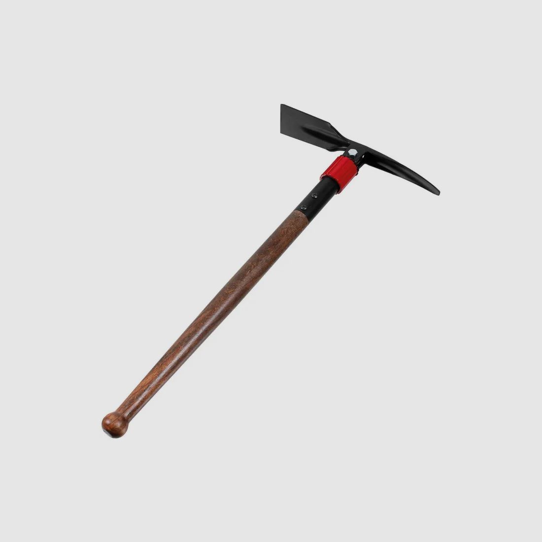Pickel klappbar mit Holzstiel (Hacke 30cm / Stiel 60cm)