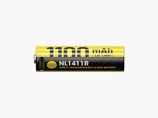 Accu Li-ion 14500 - Kapazität 1100mAh