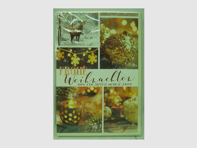 Weihnachtskarte - Frohe Weihnachten