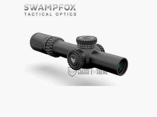 Lunetta LPVO SWAMPFOX Warhorse 1-6x24 FFP Verde MIL 34mm