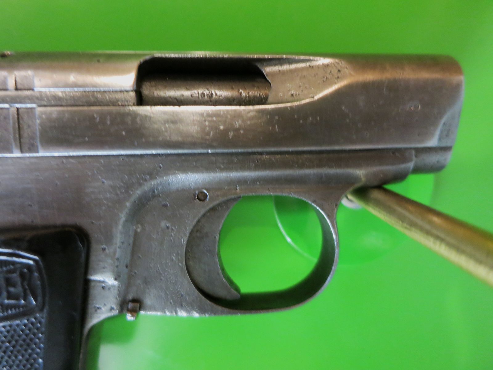 Mauser WTP 1 (Variante 3), Kaliber 6,35 mm, MAUSER-WERKE A.-G. OBERNDORF A .N. WTP – 6,35 – DRPuAP     #79-